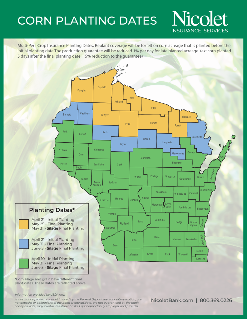 Corn Planting Dates
