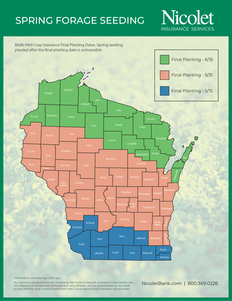 Spring Forage Seeding