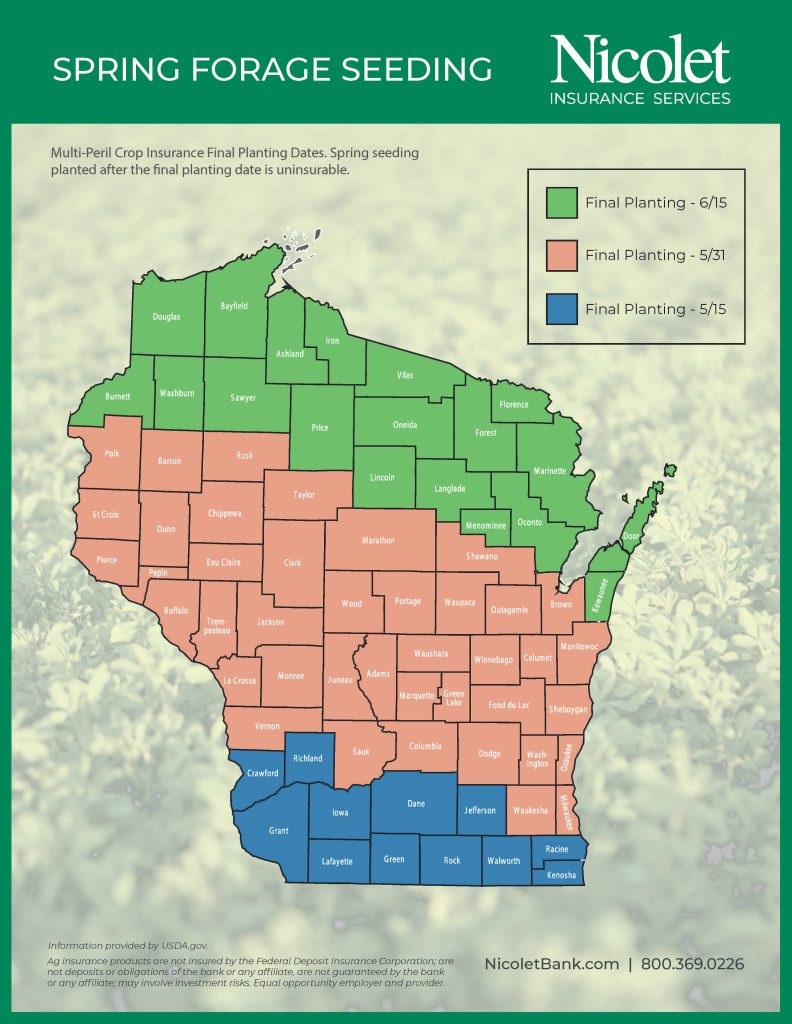 Spring Forage Seeding
